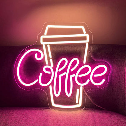 Coffee Shop Neon Sign