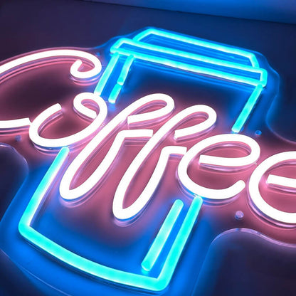 Coffee Shop Neon Sign