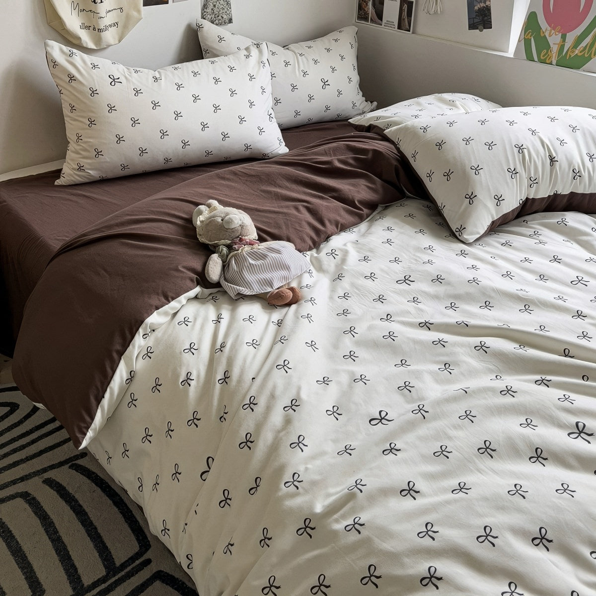 Little Coquette Bows Bedding Set