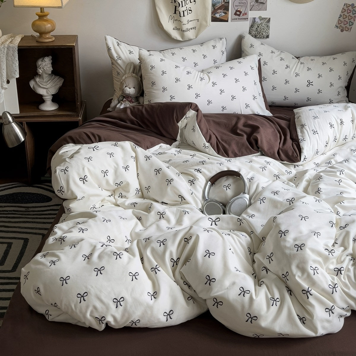 Little Coquette Bows Bedding Set