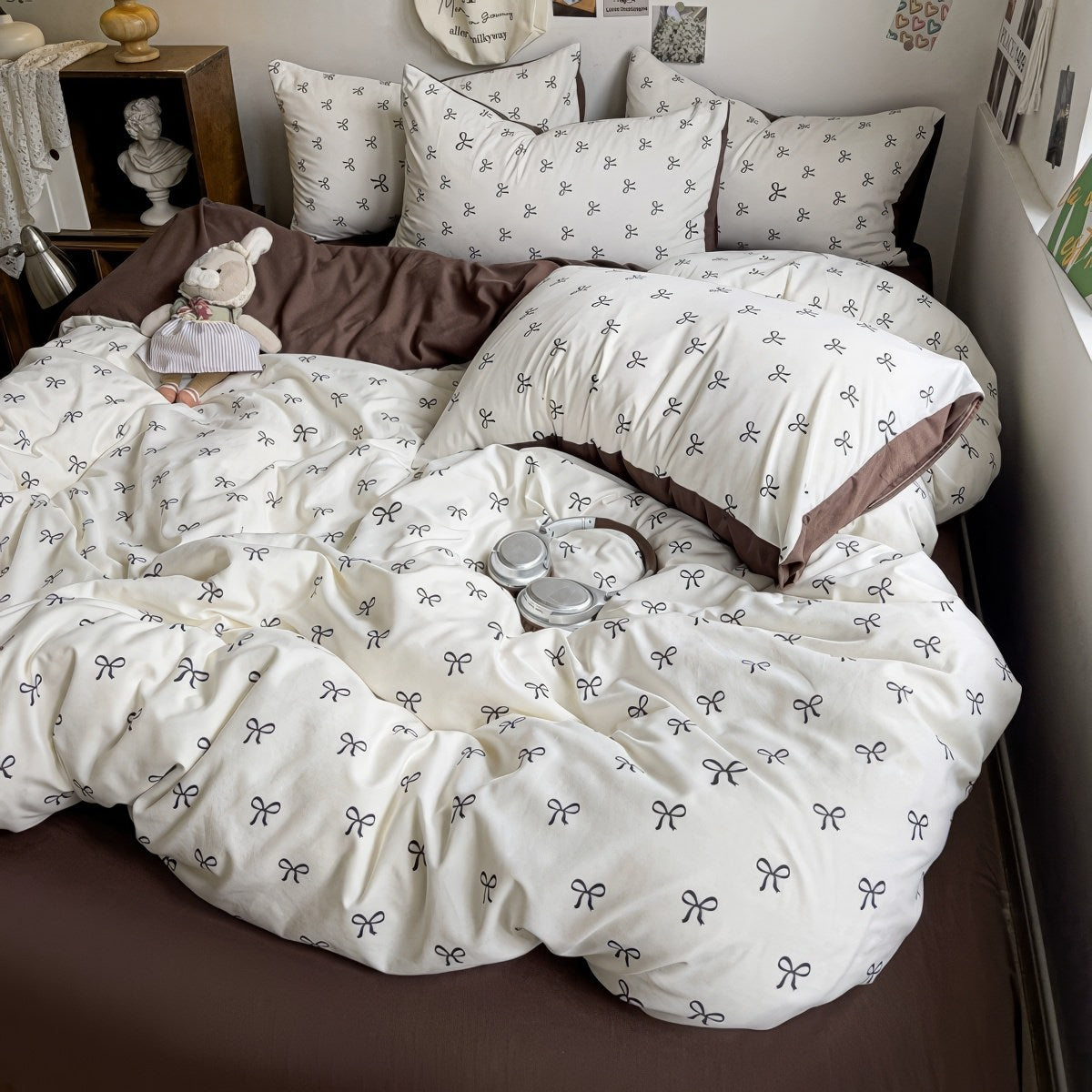 Little Coquette Bows Bedding Set