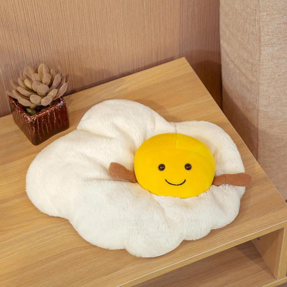 Fried Egg Plush Toy plushies SUB CATEGORY_Plushies