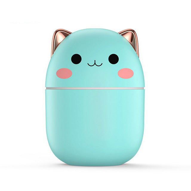 Kawaii Cat Mini Desktop Humidifier Diffuser Mist Purifier