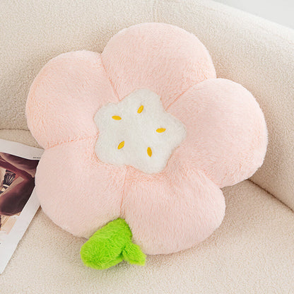 Cute Flower Throw Pillow cushion plush