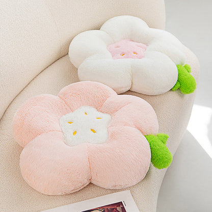 Cute Flower Throw Pillow cushion plush