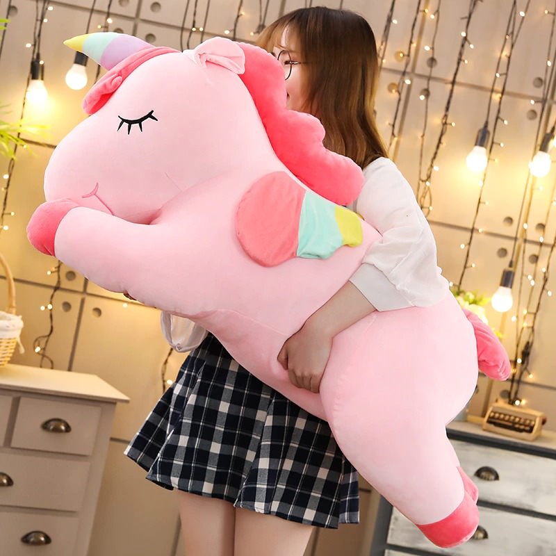 Sleepy Unicorn Plush Toy cushion plush toy