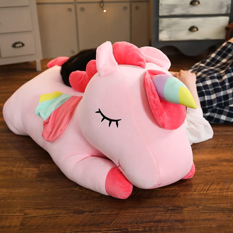 Sleepy Unicorn Plush Toy cushion plush toy