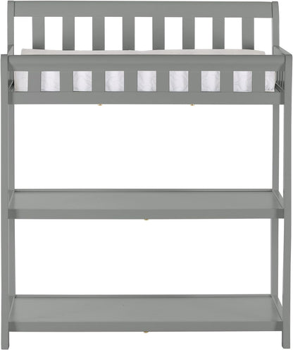 Ashton Changing Table, Steel Grey 34X20X40 Inch (Pack of 1) Baby Products Changing & Dressing Changing Tables Furniture Nursery