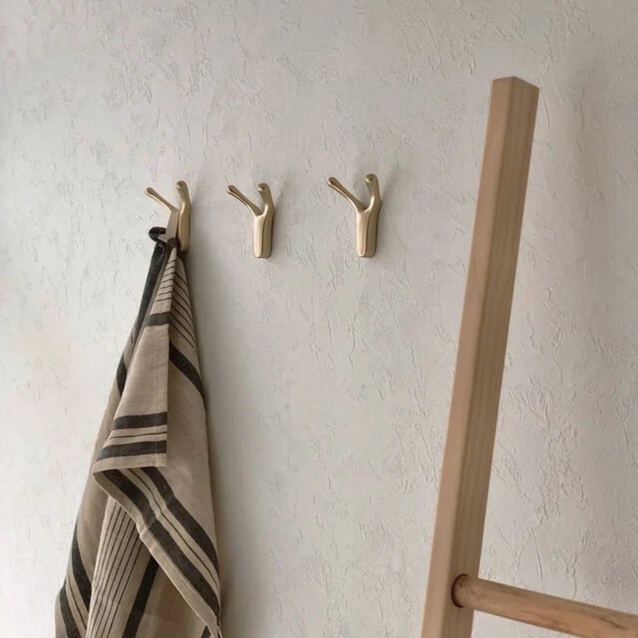 Smooth Branch-Shaped Metal Decorative Hooks