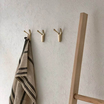 Smooth Branch-Shaped Metal Decorative Hooks