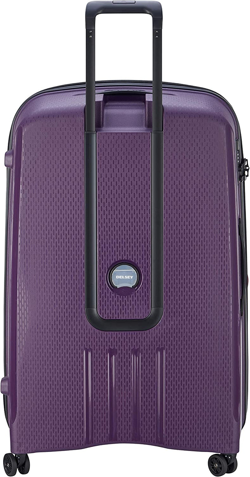 Delsey Adults-Unisex'S Suitcase, Purple, XL (83 Cm-123 L + 11 L) Clothing Luggage Luggage & Bags Luggage & Travel Gear Shoes & Jewelry Suitcases