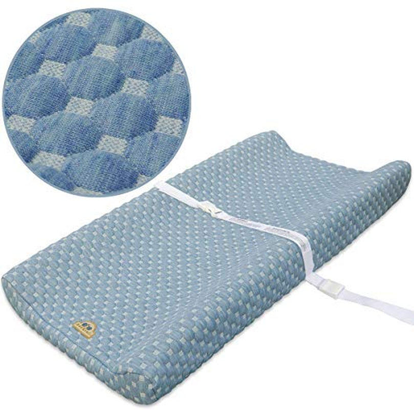 Super Soft and Comfy Changing Pad Cover for Baby by Bluesnail (Blue) Baby Products Changing Table Pads & Covers Covers Diapering