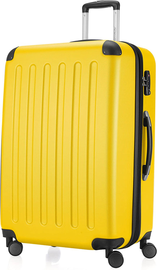 HAUPTSTADTKOFFER Spree Luggage Suitcase Hardside Spinner Trolley Expandable 28¡°TSA Yellow Clothing Luggage Luggage & Bags Luggage & Travel Gear Shoes & Jewelry Suitcases