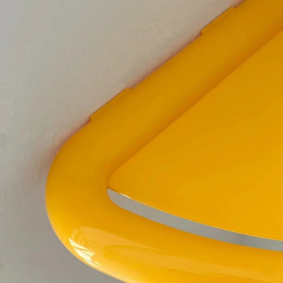 Chunky Curved ABS Floating Corner Shelf