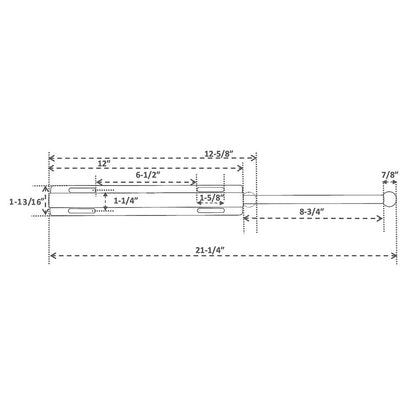 Premium Electroplated Metal Extendable Wardrobe Rod