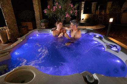 Jersey 6 - Person 46 - Jet Hot Tub,Ice White Hot Tubs Hot Tubs & Supplies Lawn & Garden Patio Pools