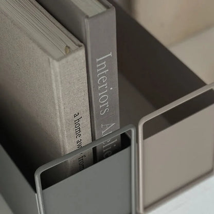 Matte Metal Minimalist Desktop Organizer
