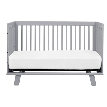 Babyletto Hudson 3-In-1 Convertible Crib with Toddler Bed Conversion Kit in Grey, Greenguard Gold Certified Baby Products Cribs Furniture Infant & Toddler Beds Nursery