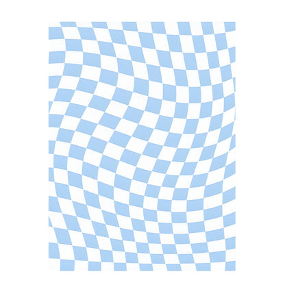 Pastel Curvy Checker Carpet checkered SUB CATEGORY_Rugs