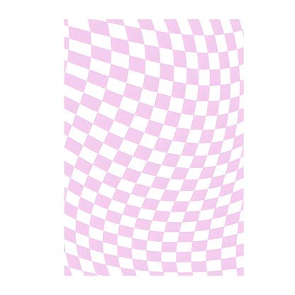 Pastel Curvy Checker Carpet checkered SUB CATEGORY_Rugs