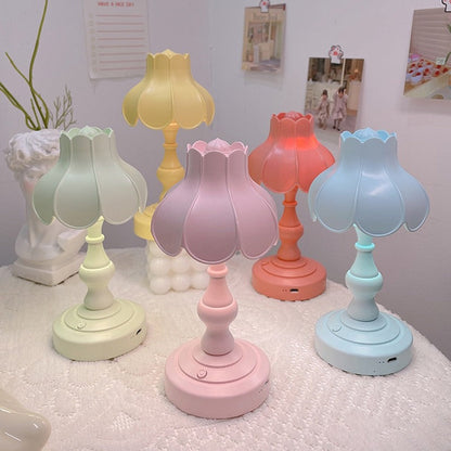 Pastel Lotus Table Lamp AESTHETIC_Danish Pastel AESTHETIC_Soft Girl SUB CATEGORY_Desk Accessories