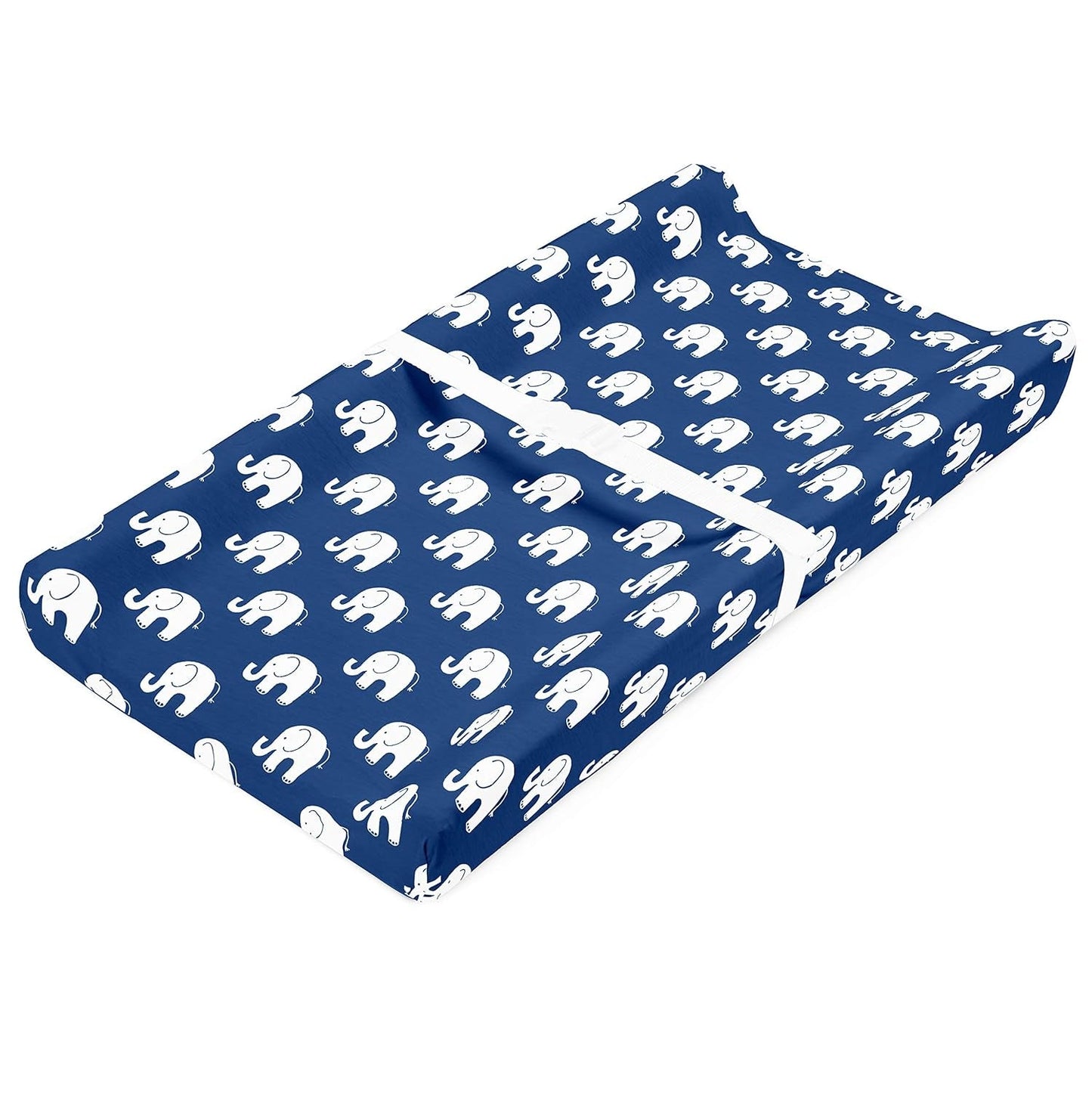 Changing Pad Cover – Premium Baby Changing Pad Covers 4 Pack – Boy or Girl Changing Pad Cover – Pure Jersey Machine Washable Navy and White Changing Table Cover – Diaper Changing Pad Cover Sheets Baby Products Changing Table Pads & Covers Covers Diapering