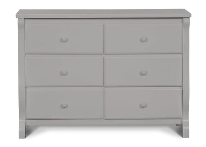 Universal 6 Drawer Dresser, Greenguard Gold Certified, Grey Baby Products Changing & Dressing Chests & Dressers Furniture Nursery