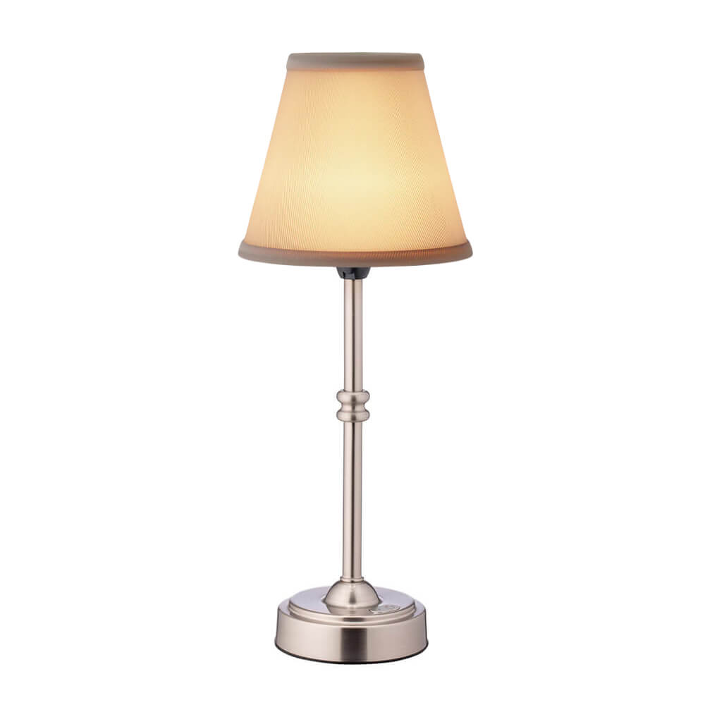 LED Retro Fabric Cordless Table Lamp