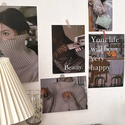 Vintage Parisian Film Aesthetic Wall Collage Kit