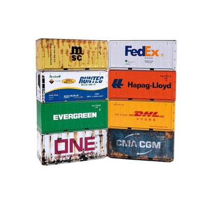 Mini Shipping Container Desk Storage Box