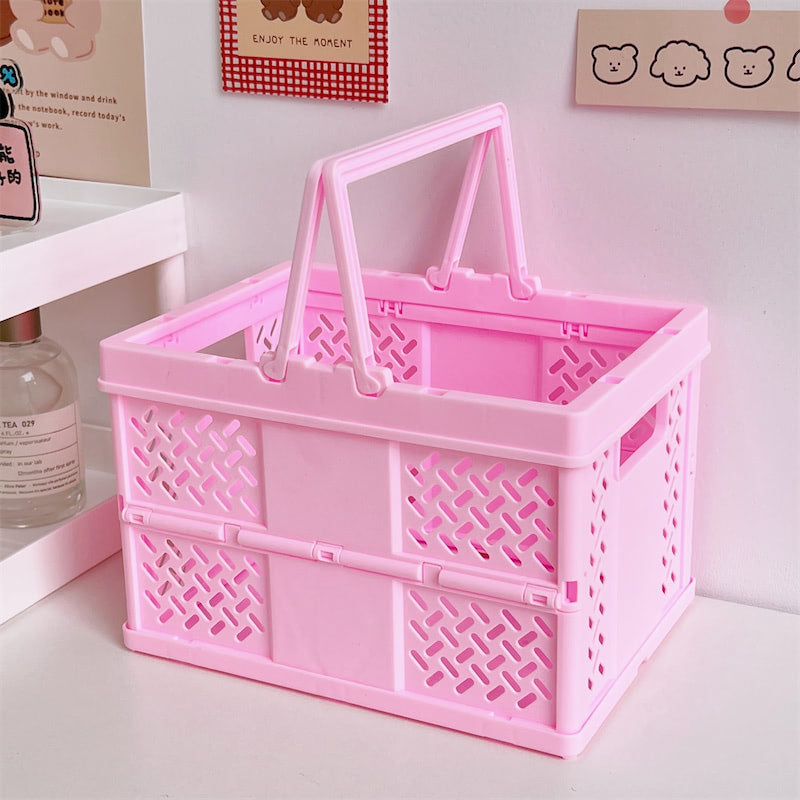 Folding Mini Storage Basket SUB CATEGORY_Desk Accessories