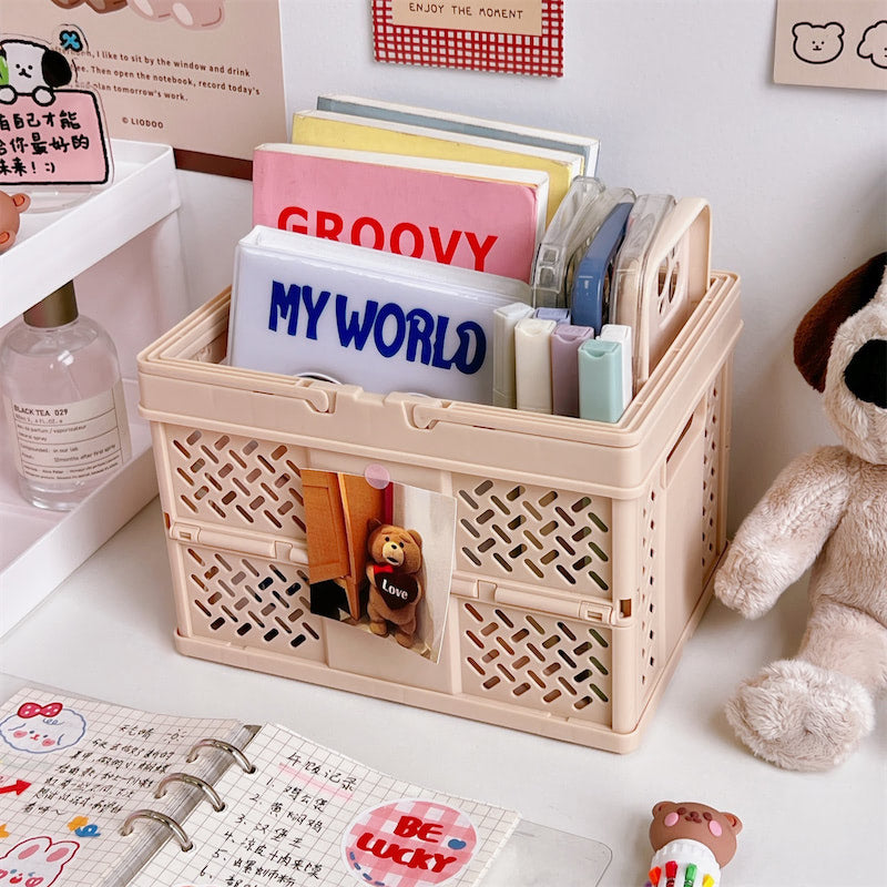 Folding Mini Storage Basket SUB CATEGORY_Desk Accessories