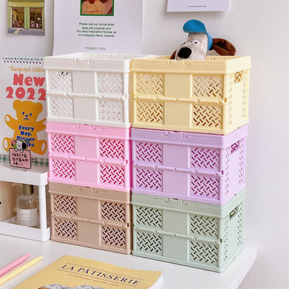 Folding Mini Storage Basket SUB CATEGORY_Desk Accessories