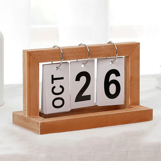 Flipping Desk Calendar