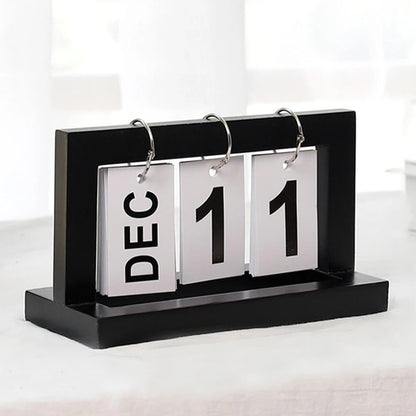 Flipping Desk Calendar