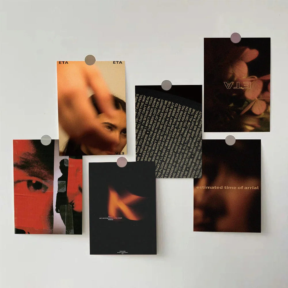 Moody Cinematic Wall Collage Kit