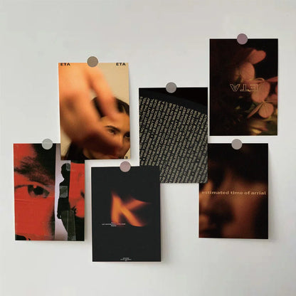 Moody Cinematic Wall Collage Kit