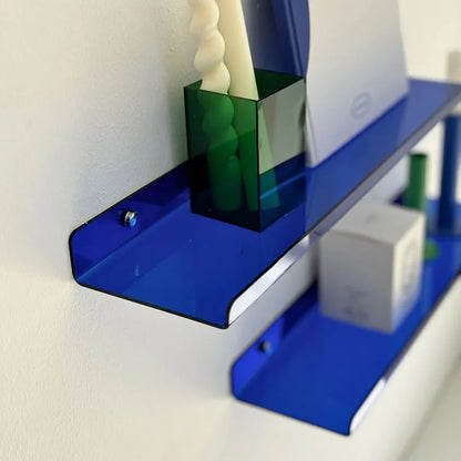 Sleek Minimalist Acrylic Floating Shelf