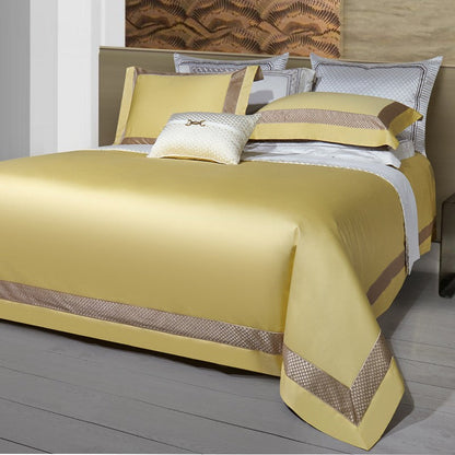 Sinatra Ecru Egyptian Cotton Bedding Set