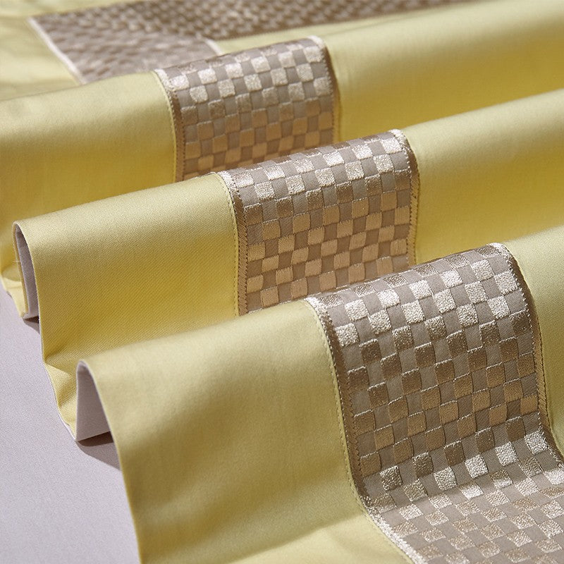 Sinatra Ecru Egyptian Cotton Bedding Set