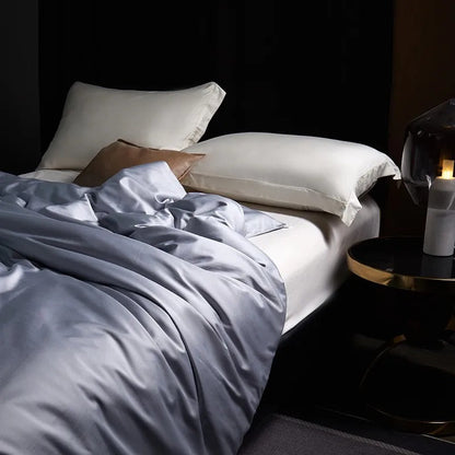 Seda Silvery Grey Mulberry Silk Filling Comforter
