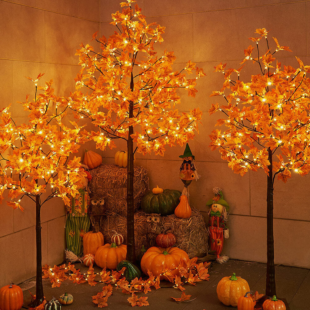 LED Lighted Maple Tree