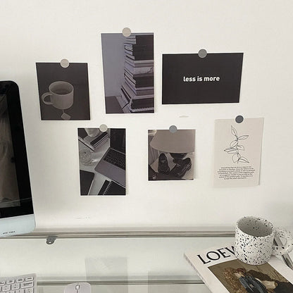 Minimalist Monochrome Wall Collage Kit