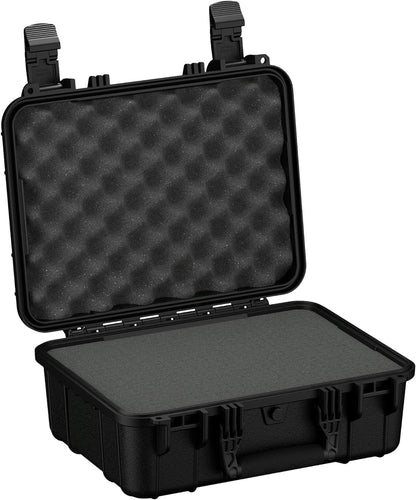 Condition 1 16" Medium Waterproof Protective Hard Case with Foam, 16" X 13" X 7" #179, Watertight IP67 Dust Proof and Shock Proof TSA Approved Portable Carrier Diving & Snorkeling Dry Boxes Sports Sports & Outdoors Water Sports