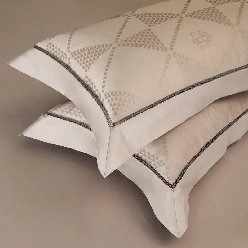 Eden Luxury Jacquard Egyptian Cotton Bedding Set