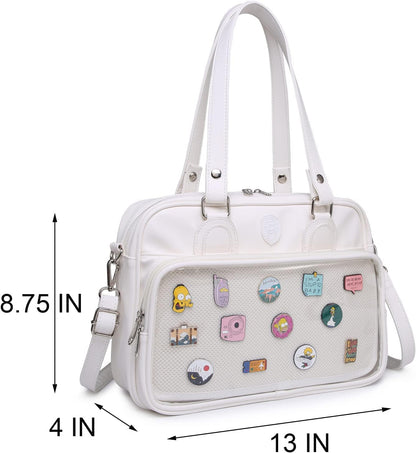 Ita Bag Multi-Purpose Backpack Crossbody Bag Messenger Shoulder Bags for Anime Display Clothing Crossbody Bags Handbags & Wallets Shoes & Jewelry Women