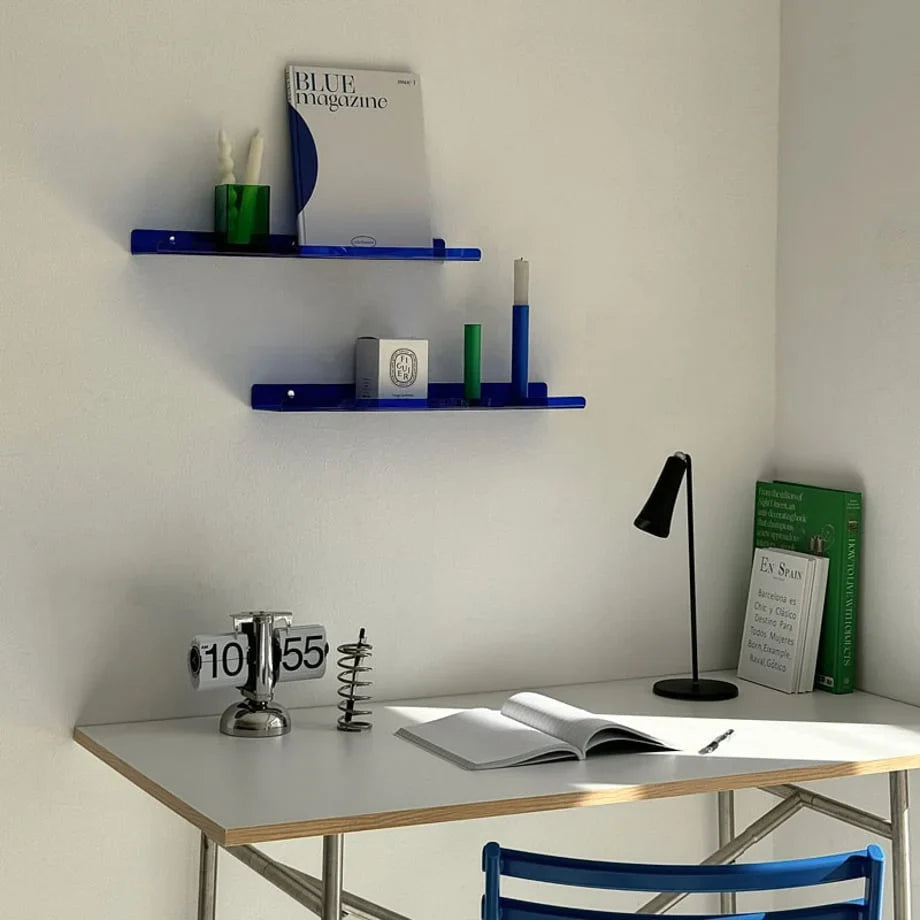 Sleek Minimalist Acrylic Floating Shelf
