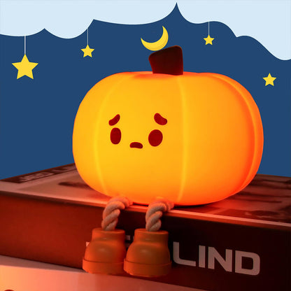 Halloween Silicone Pumpkin Pat Light