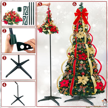 Folding Christmas Tree Decoration(Shipping in September)