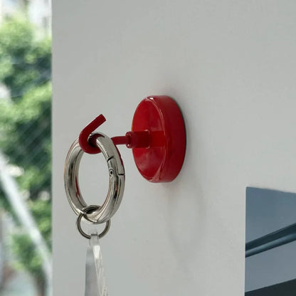Smooth Solid Color Metal Magnetic Hooks